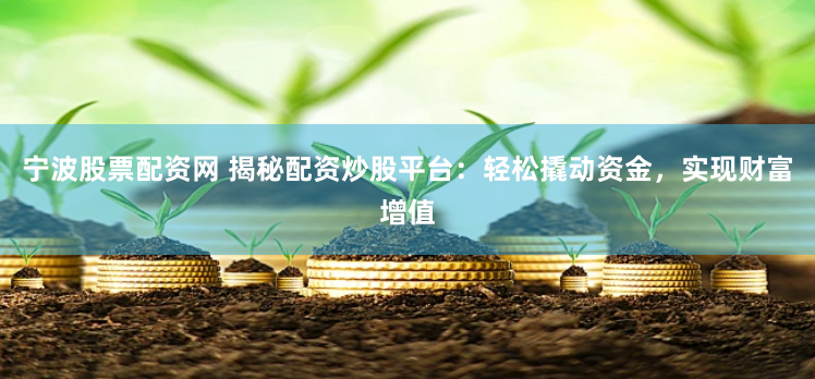 宁波股票配资网 揭秘配资炒股平台:轻松撬动资金,实现财富增值