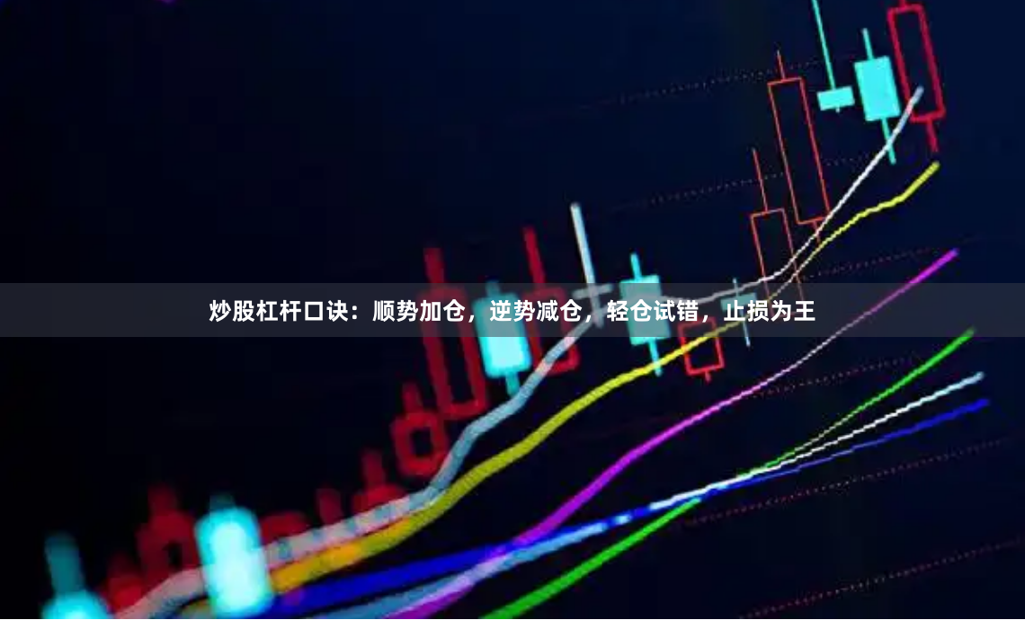 炒股杠杆口诀：顺势加仓，逆势减仓，轻仓试错，止损为王